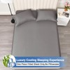 100% Cotton Fitted Sheet - Extra Deep Pocket, 600 Thread