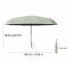 Meichoon Reverse Umbrella Travel Portable Large Size for 2-3 people
