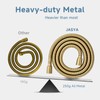 JASYA Shower Hose Extra Long 304 Stainless Steel Handheld Showerhead