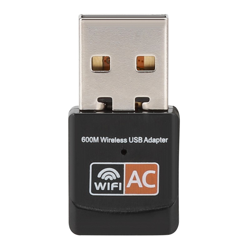 Dual Band 802.11AC 600M Wireless Network Card USB WiFi Adapter