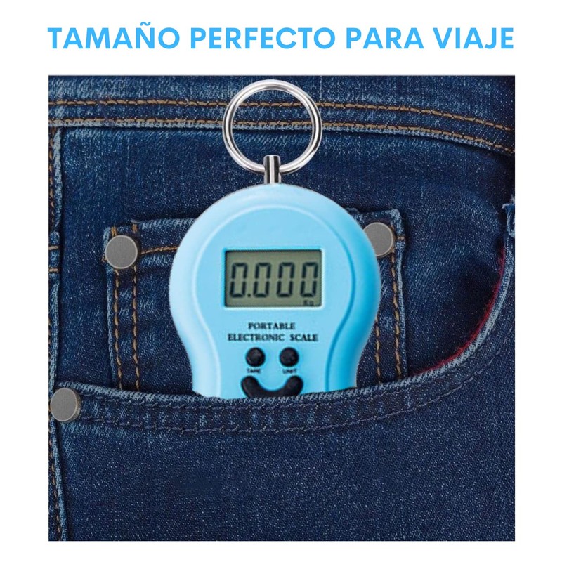 Bascula Colgante Digital Varias Unidades de Medida Tare 50 Kg