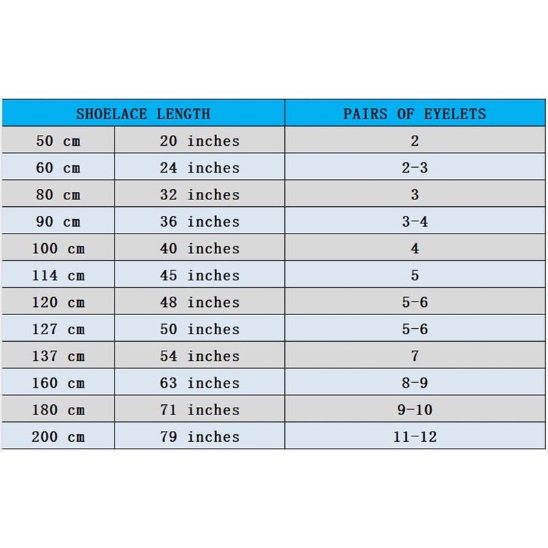 [Sechunk] Flat Shoelace Set, 2 Pairs, 29 Colors, 12 Lengths,