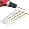 Bestgle 13 Piece Hex Shank Drill Bit Tip Set, Chamfer Hole