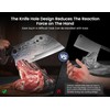 Meat Cleaver Chef Knife with Sheath, 7.7 Inch Butcher Knife