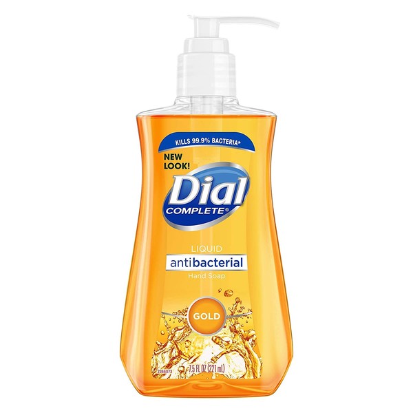 Dial Liquid Dial Antimicrobial Liquid Soap, 7.5 oz Pump Bottle