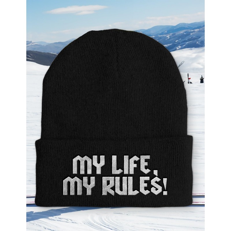 tshirtladen Mütze - My life, my rules - Beanie One