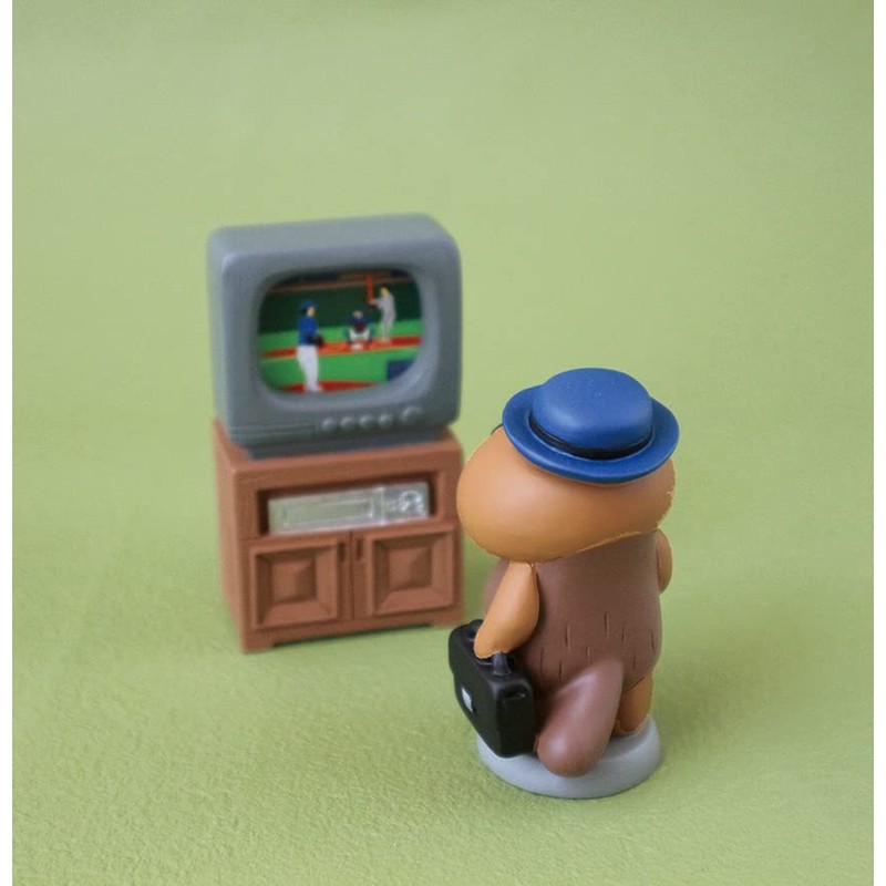 Decole Corporation HIGE RACCO HG-86995 Miniature Miscellaneous Goods, Squishy Attendance,