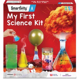 Smartivity My First Science Experiment Kit for Kids Ages 6,7,8,9,10,11,12 Years | 50+ Experiments I Birthday Gift for Kids I Educational Science Projects for Boys & Girls, STEM Toys for 6-12 Years