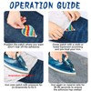 CDzyzh Iron On Patches,Funny Phrases Iron on Word Patches for