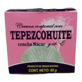 Crema Corporal Tepezcohuite Concha Nácar Vitamina