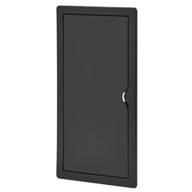 Miratic Inspection Flap Black ABS Material (15 x 30 cm)