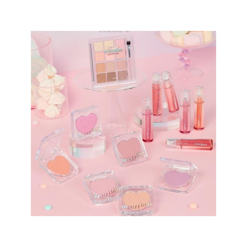 ETUDE Heart Pop Blusher Set 2items, Color:Lovely Frappe