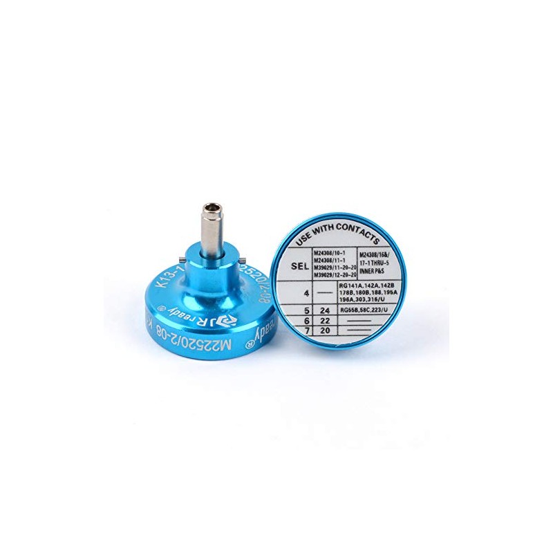 JRready K13-1 Positioner for Coax Crimp Tool AS22520/2-01 Crimp Contacts