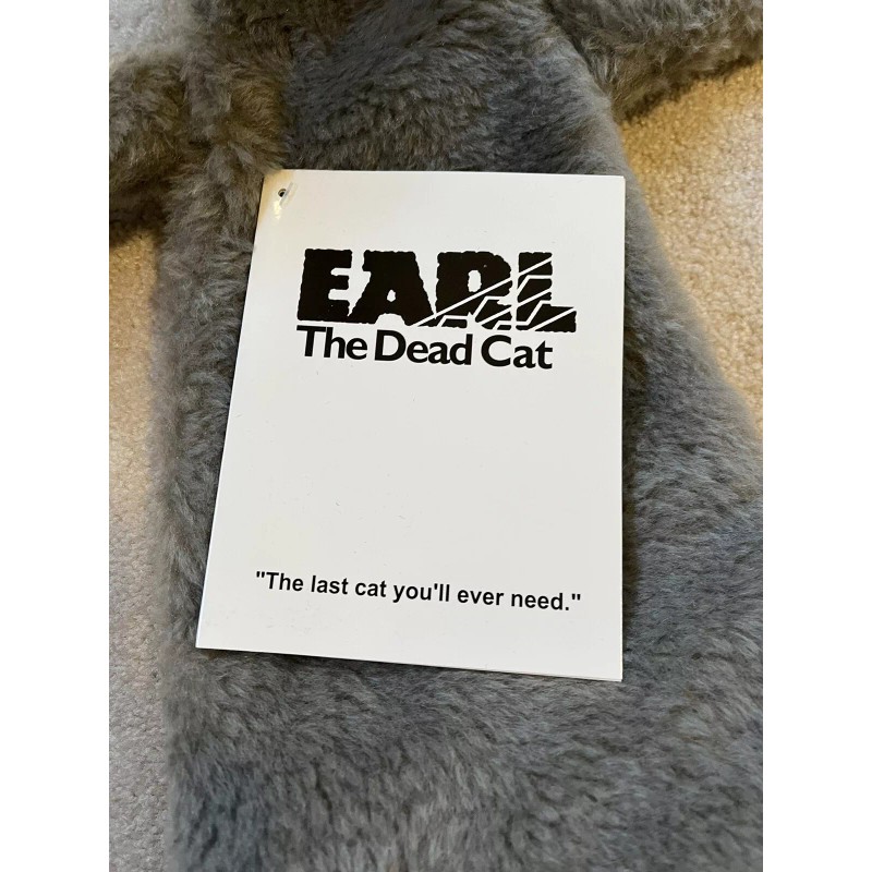 Mad Dog Productions EARL THE DEAD CAT Plush Toy Reissue