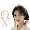 Style Lover Self-Golf Exclusive Pouch Wave Hair Roll, 1 Piece, Pink / 스타일러버 셀프 구르프 전용파우치 웨이브 헤어롤, 1개, 핑크