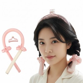 Style Lover Self-Golf Exclusive Pouch Wave Hair Roll, 1 Piece, Pink / 스타일러버 셀프 구르프 전용파우치 웨이브 헤어롤, 1개, 핑크