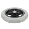 Wheelchair Front Wheels, 7 Inch Front Caster Disabled Anti-Slip Rubber