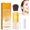 QUIWEN Mineral Powder Sunscreen Brush - SPF 50, Face, Oil