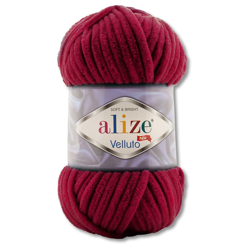 100 g Alize Velluto Wool in 30 Selection (107 |