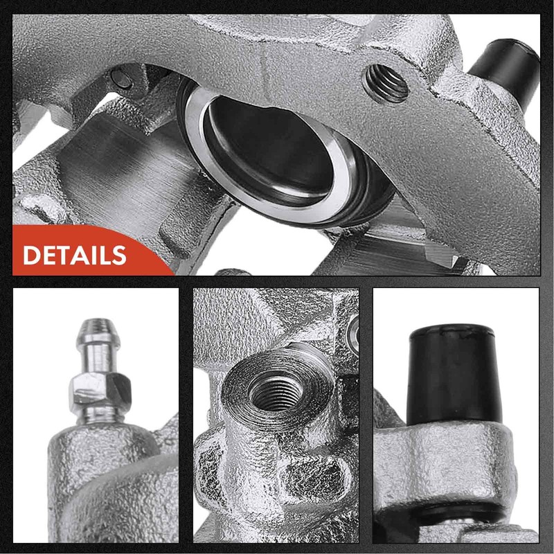 A-Premium Disc Brake Caliper Assembly with Bracket Compatible with Select
