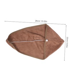 Beavorty 2Pcs Hair Drying Cap Ultra Absorbent Fleece Turban Towels for Quick Drying Hair Soft Bath Head Wraps for Women for Daily Use and Post