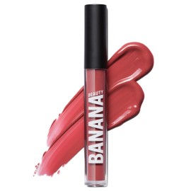 Banana Beauty Heat Me! Semi Matt Liquid Lipstick with 10 Hour Hold, Matt Lipstick for Full Lips, Nourishing Lipstick Against Dry Lips, Reddish Nude