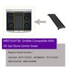 CHILIPILI WB31X24738 Griddle Replacement Parts for GE Gas Stove, Cast