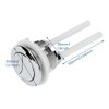 38mm Toilet Flush Button Replacement,Dual Flush Toilet Cistern Push Button,Toilet