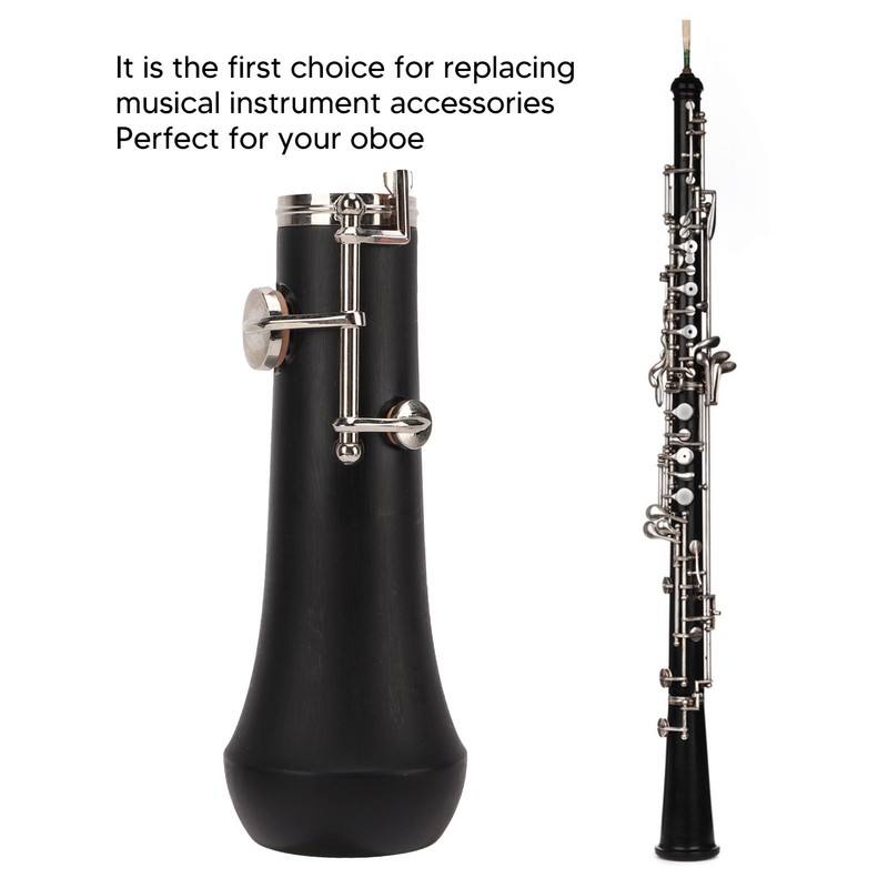 Oboe Bell Black Accurate Size Professional Sound Effect Synthetic Wooden