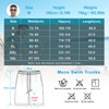 Atforna Men's Long 2-in-1 Swimming Shorts with Compression Quick-Drying Breathable