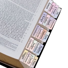 Starboling Bible Tabs,Gradient Reposition Laminated Bible Tab,Bible tabs for Women,Remove & Replace Bible Index Tabs,Easy to Read and Apply Bible Tabs for Women and Man（3Sets）