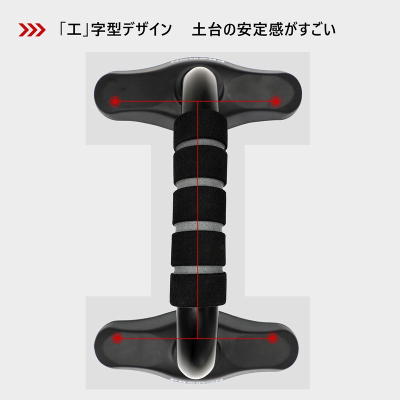 PROIRON Push Up Bar, Metal, Push Up Bar, Incline Grip,