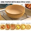 100 Sheets Baking Paper for Hot Air Fryer, Water and
