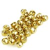 YIGO 50pcs 25mm(1 inch) Iron Loose Beads Small Jingle Bells