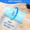 30PCS Duster Refills Compatible with Flash, 360° Fluffy Dust Magnet
