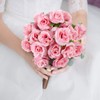 Kesoto 50pcs 1.6" Small Silk Flower Artificial Roses Head for