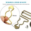Enosea 4 Sets Overall Buckles Replacement, Metal Overall Suspender Dungaree