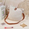 ACRNIGHEET Crochet Bag Kit for Beginners Crochet Purse for Women