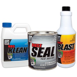 KBS Coatings 57015 Galvanized Steel Frame Coater Kit, Preps and Coats an Entire Car or Truck Frame