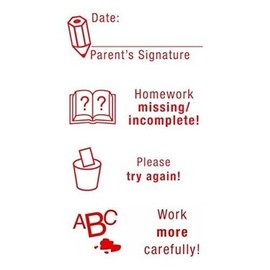 TimeTEX Perpetuum Screen Printing Stamp 4 in 1 English