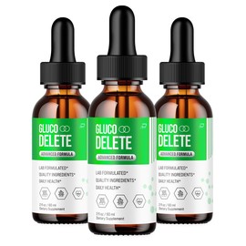 Gluco Delete (3 Pack) Gluco Delete – GlucoDelete Extra Strength All Natural Healthy Organic