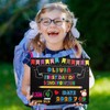 PETCEE First Day of School Sign with DIY Letters Stickers