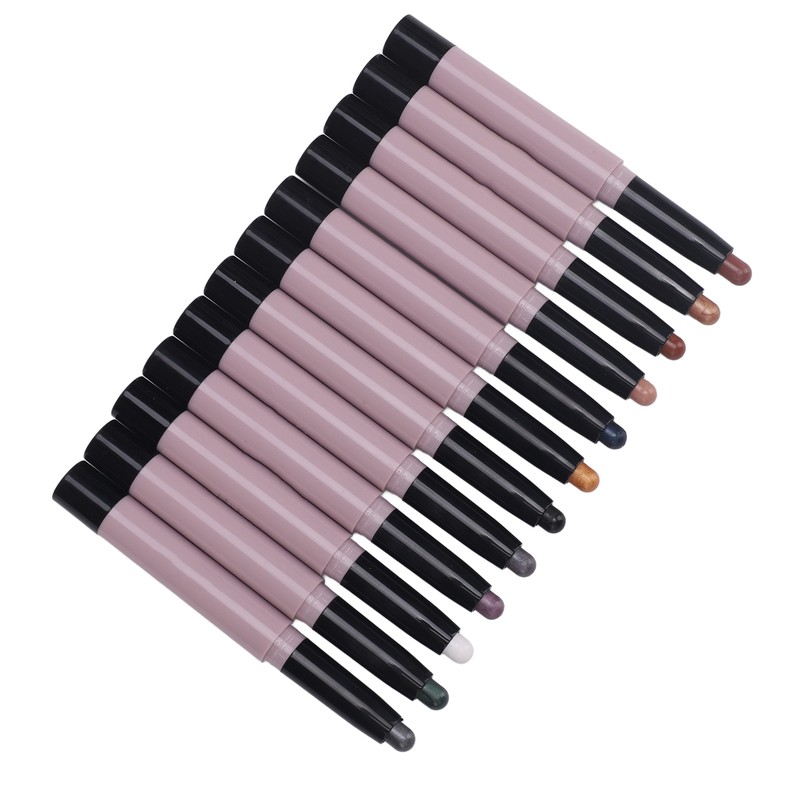 12pcs Eye Shadow Stick Waterproof Eyeshadow Stick Matte Eye Shadow