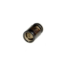 Armerah Anti Spit Back 510 Drip Tip eCig Mouthpiece Short/Medium Plastic 3 Pack Black