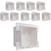 Holdrite HR-W-OB Drain, Replacement Washing Machine Outlet Box Accessories, White,