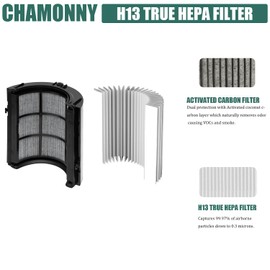 CHAMONNY TP06 Filter Replacement, Compatible with Dyson PH01 PH02 PH03 TP06 HP06 TP09 HP09 TP07 HP07 TP10 HP10 Air Purifier 360 Combi Glass Pure Cool Hot Humidify Fan, Part No. 970341-01 (1)