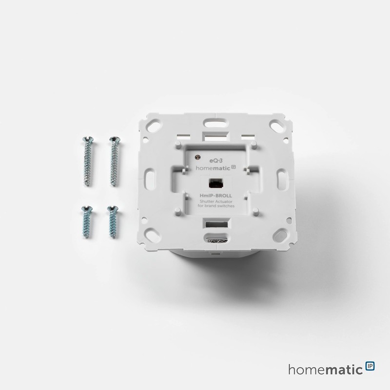 Homematic IP Smart Home Roller Shutter Actuator for Branded Switches,
