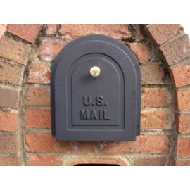 Better Box Mailboxes 8" Brick Mailbox Door - Cast Aluminum Replacement Doors By Better Box Mailboxes