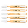 STABILO Swing Cool Pastel Highlighters - Sorbet Apricot, Pack of