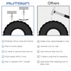 AUTOWN Flat Tire Repair Kit with Plug 68 Pcs for